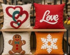 Kurabiye Figürlü Kırlent